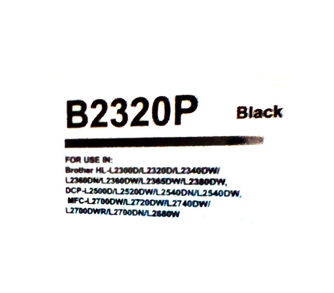 TN2320 Toner compatible Brother HL L2300 L2340 L2360 L2365 DCP L2500 2600 pages