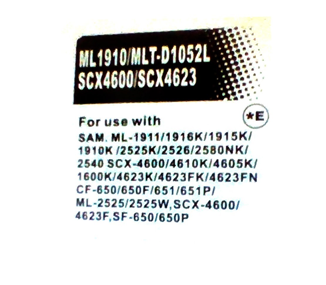 MLT 1052L Toner compatible avec Samsung ML1910 SCX4623F SF650 2500 pages