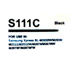 MLT D111S Toner compatible Samsung Xpress M2020 M2022 M2070 M2070F 1000 pages