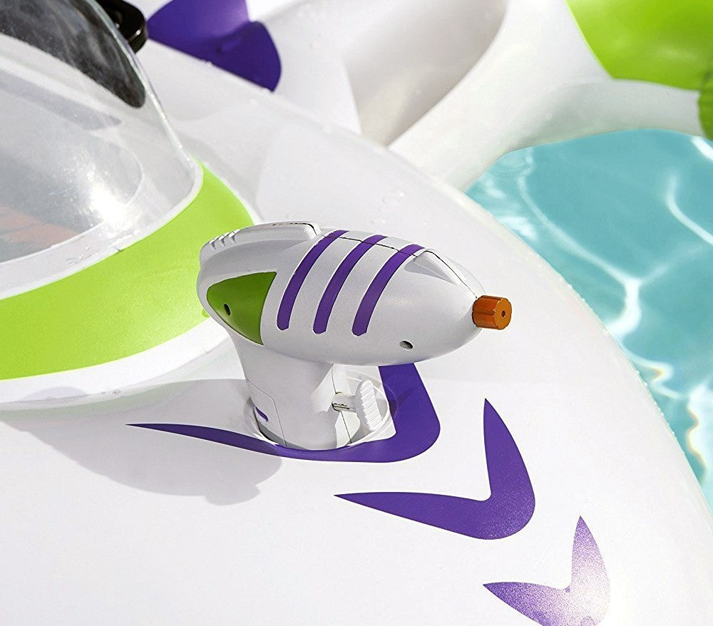 41094 Wet Jet gonflable à chevaucher 150x140 cm BESTWAY avec hublot et pistolet