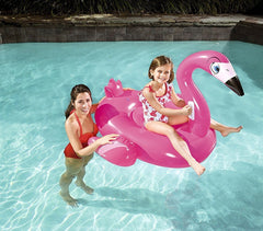 41099 Flamant gonflable à chevaucher 135 x 119 cm BESTWAY avec poignées