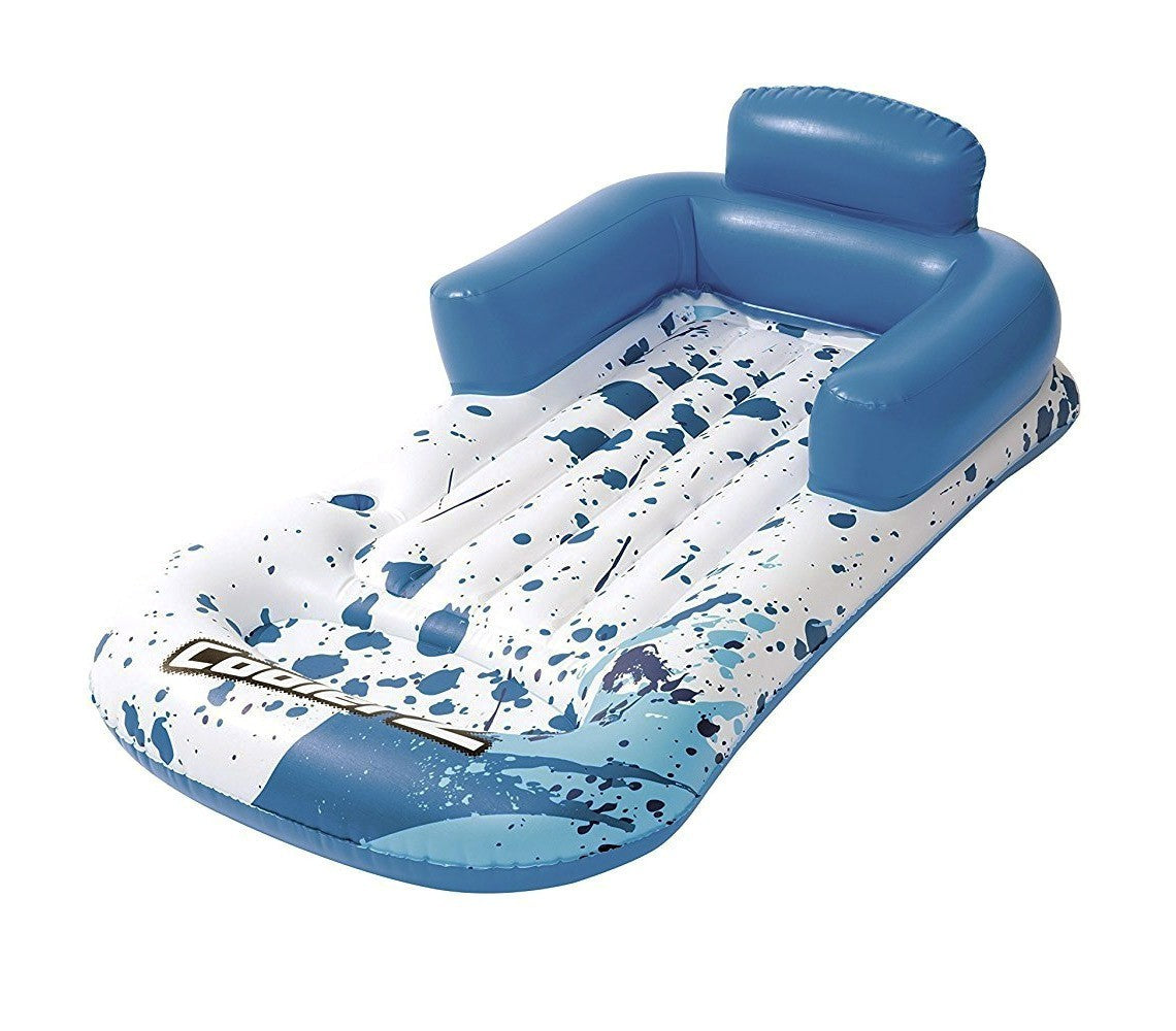 43130 Matelas détente de piscine BESTWAY Coolerz 231x107 cm avec porte-gobelet