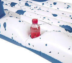 43130 Matelas détente de piscine BESTWAY Coolerz 231x107 cm avec porte-gobelet