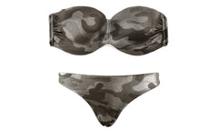DW8857  Maillot de bain bikini rembourrés  mod. MEYTAL fantaisie Camouflage