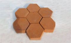 10757 Moule à pavé béton pour jardin mod. hexagonal taille 28 X 29 cm