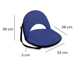 10758 chaise pliante transportable et multifonctionnelle avec dossier réglable