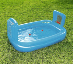 54170 Piscine gonflable enfants de waterpolo avec cages 237x152x94cm