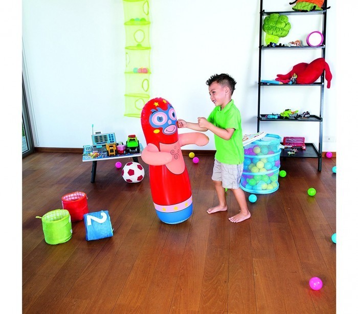 52193 Punching-ball lutteur lutte libre 91 cm Bestway se maintient debout