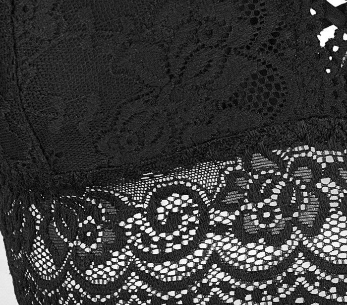 H875 Top LAVINIA soutient-gorge bordure dentelle, rembourrage, très sensuel