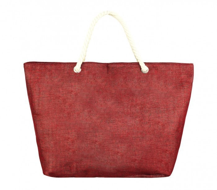 423110 Sac de plage Sabrina Tenori MIRANDY fantaisie bicolore avec anses