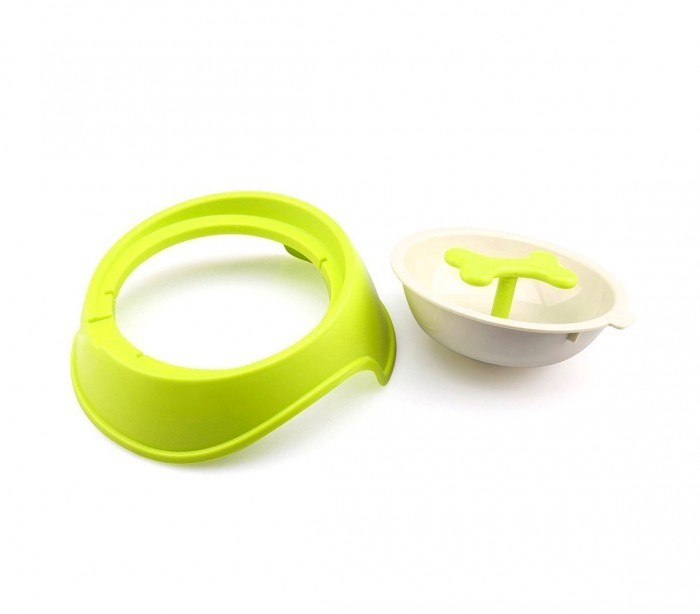 060360 Gamelle original pour chiens chats anti-asphyxie, meilleur digestion 15cm