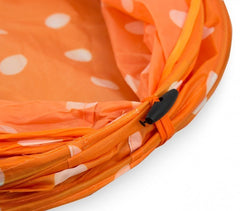 243039 Panier pliant pour jouets ou vêtements 40 x 80 cm en differente couleur