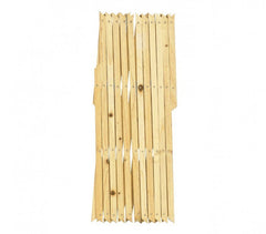 434037 Grille en bois extensible Welkhome 180x90 cmpour plante
