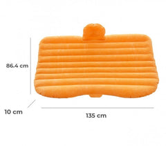 775310 Matelas de voiture gonflable avec pompe intégrée et 2 coussins