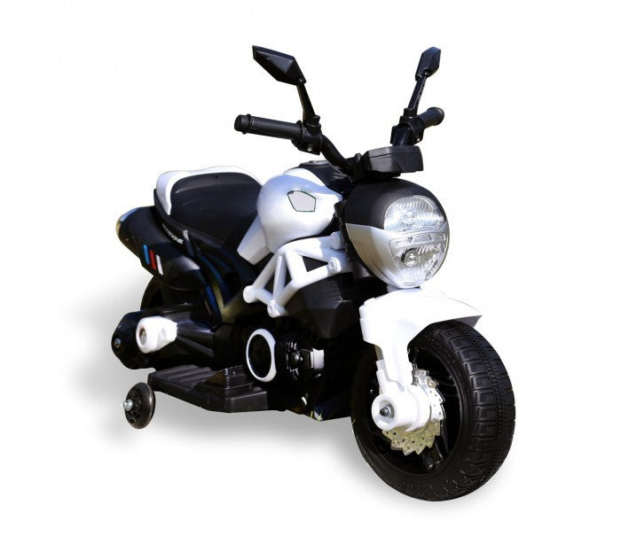 LT885 Moto électrique pour enfants HUNTER avec roulettes  6V lumières LED