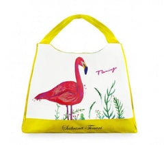 424117 sac de plage Sabrina Tenori Flamingo  avec double anse, plusieur coloris