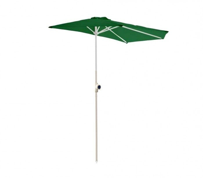 331774 Parasol de jardin semi-circulaire ONSHORE 160X100 cm