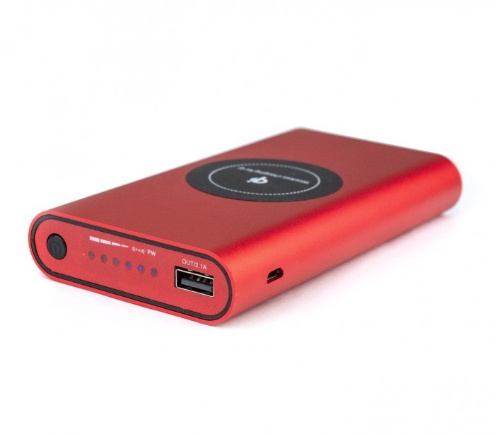  Chargeur de batterie portable Powerbank 10000 mAh et plaque QI charge inalambri