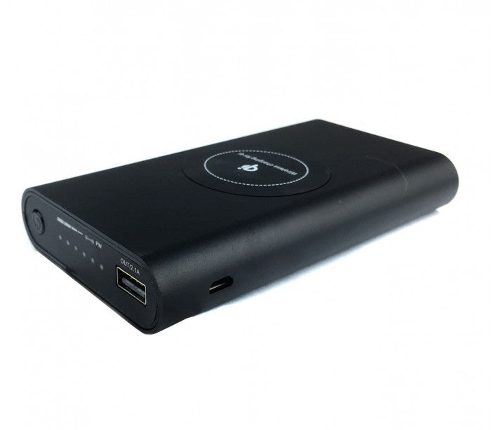  Chargeur de batterie portable Powerbank 10000 mAh et plaque QI charge inalambri
