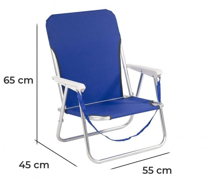 480510 JOY SUMMER chaise de plage pliante pour piscine,  jardin et camping