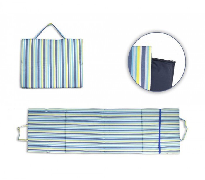 320112  Matelas confort ONSHORE Polyvalent Rembourré Plage ou camping 175X55