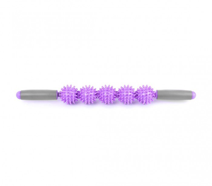 Barre de massage anti-cellulite 5 BOULES drainage en pastique rigide DE 52 CM