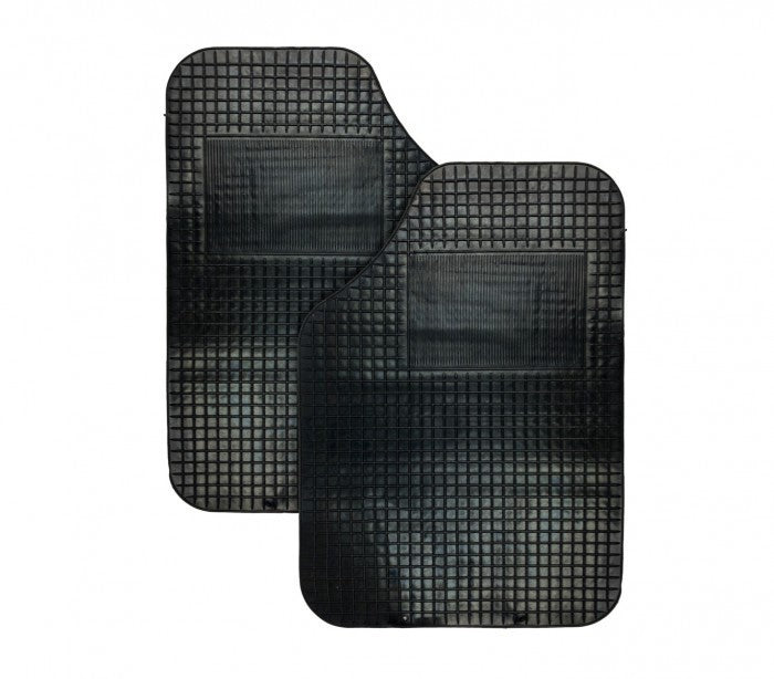 749137 Set de 4 tapis AUTOSPRINT Caoutchou Anti-dérapant Universel