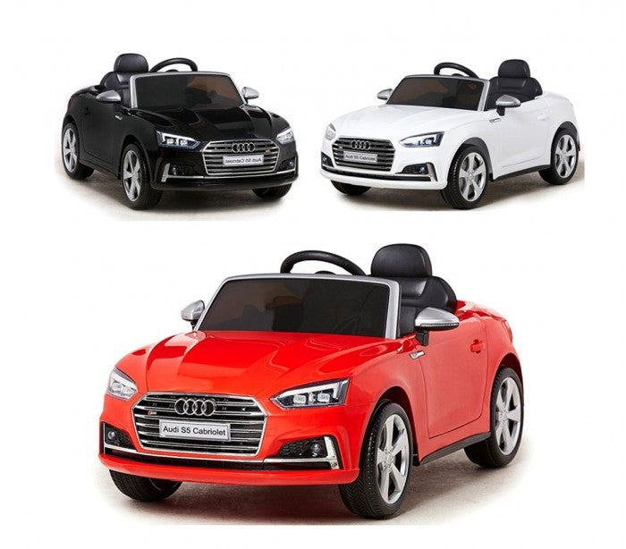B81700 voiture éléctrique pour enfant AUDI S5 télé-guidée 12V CABRIOLET