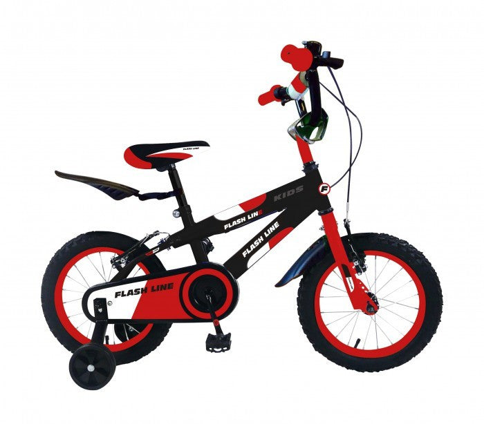 Vélo enfant FLASH LINE taille 14 FLA14 pour les enfants de 3 à 6 ans