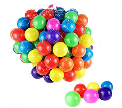  007244 Kit de 50 balles en plastique de 7 cm de différentes couleurs pour jouer