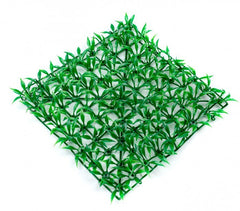 036392 Set de 16 Parcelle de gazon synthétique réaliste pour jardin 25x25 cm