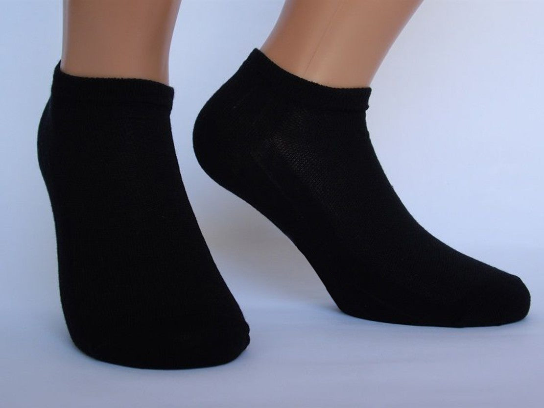 Lot de 6  paires de chaussettes invisibles taille basse - mod. PIKI