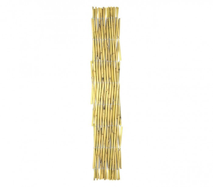 377529 Clôture en bambou extensible pour plante, suspendue et jaridns  90x240cm