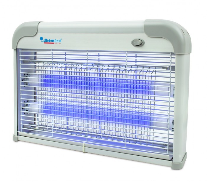 389249 DHOMTECK lampe anti-moustiques et insectes avec 2 LED 2W  UV et chaine
