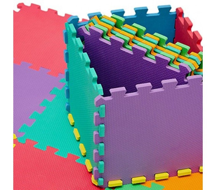 Tapis jeu de puzzle CIGIOKI modulaire eva couleur caoutchouc 20 pièces  30X30 cm
