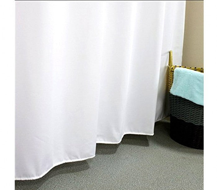 191026 Rideau de douche en polyester RILUX 180 x 200 cm avec 12  anneaux inclus