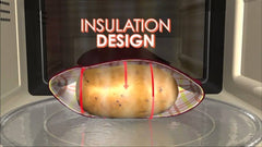 Sac de cuisson express de pommes de terre au micro-ondes