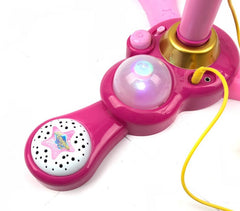 288320 Micro karaoké Rockstar lumière et trépied hauteur réglable jusqu'a 117cm