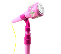  288320 Micro karaoké Rockstar lumière et trépied hauteur réglable jusqu'a 117cm