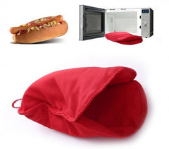 178019 Sac de cuisson de 1 ou 2 HOTDOGS au micro-ondes, prêt en une m