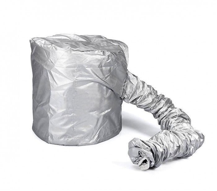 179832  Casque bonnet soufflant ajustable et pliable pour cheveux bouclé