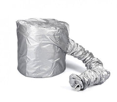 179832  Casque bonnet soufflant ajustable et pliable pour cheveux bouclé