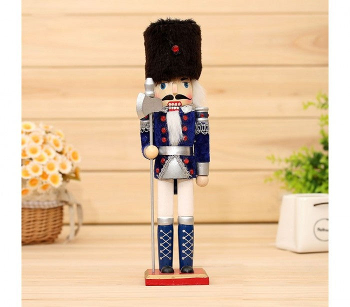 831027  Soldat décoratif  ASCIA 30 cm en bois peint à la main