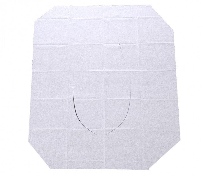 055991 Lot de 10 couvre-sièges WC en papier jetables dans les toilettes DOLLY