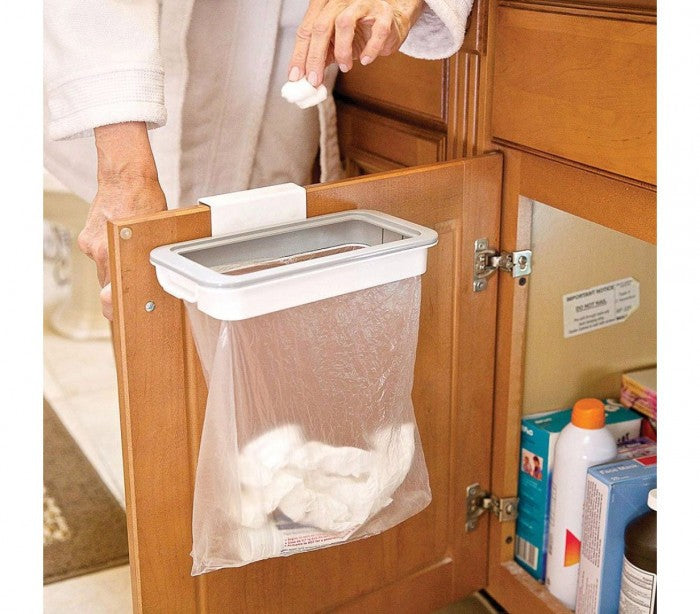 870578 Support pour sacs poubelles suspendu a ATTACK TRASH  pour portes Placrads
