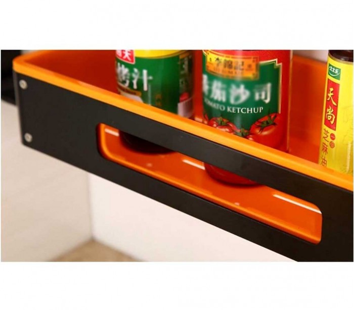871032 Organisateur 2 étagères pivotantes pour cuisine et SDB CADRE ROTATIF