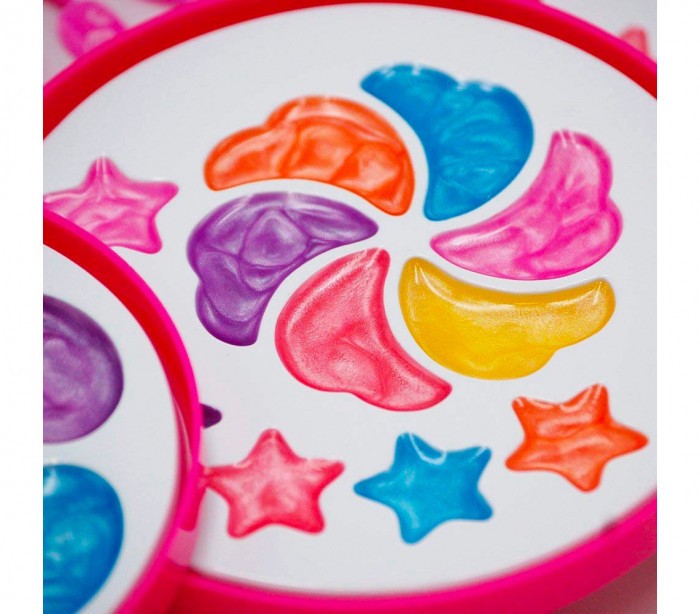 002504 Set de maquillage pour enfants 5 éléments Tachan Box avec miroir 40x26cm