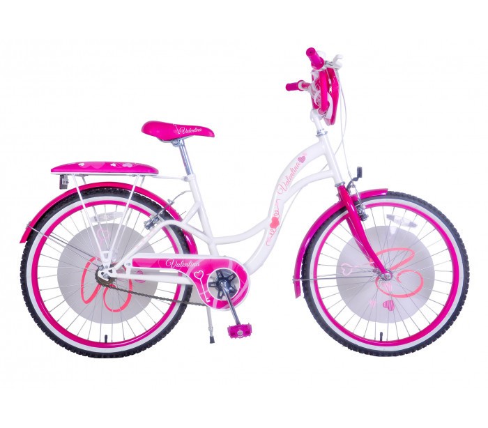 vélo pour fille 24" VALENTINA avec cadre en acier âge de 9 à 13 ans