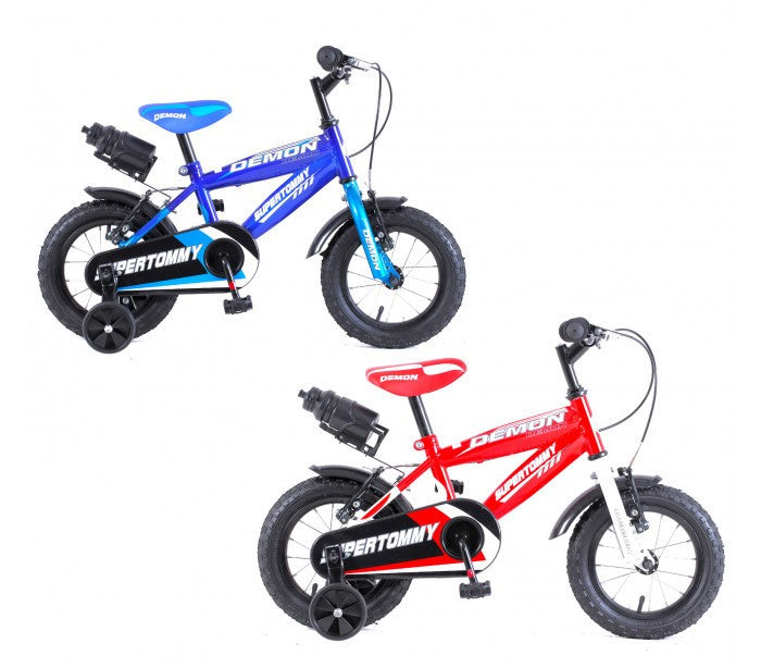  Vélo enfant DEMON baby taille 14"   3-6 ans avec gourde