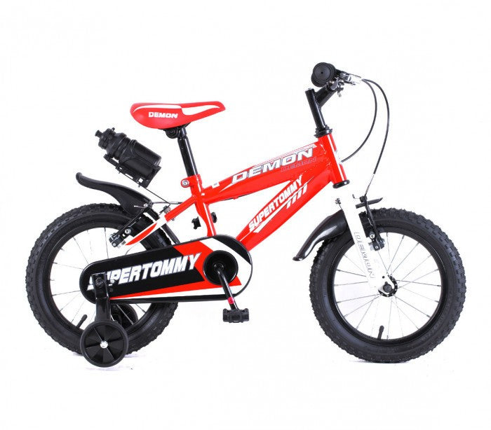 Vélo enfant DEMON baby taille 16"   4-7 ans avec gourde